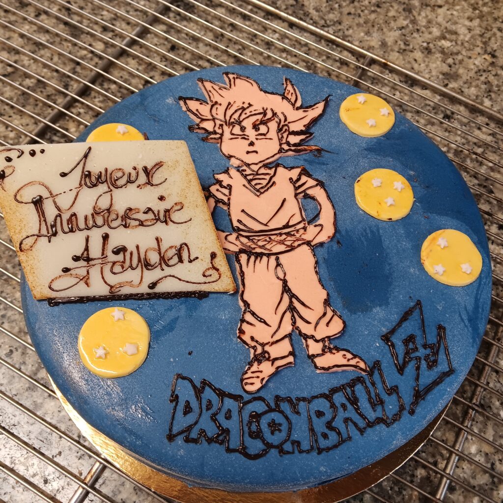 Gateau décoré Dragon Ball Z